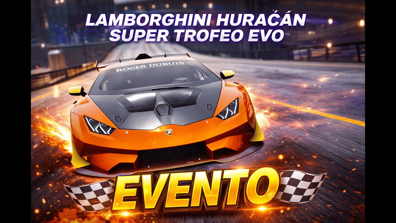 Lamborghini Huracán Super Trofeo EVO 🔥