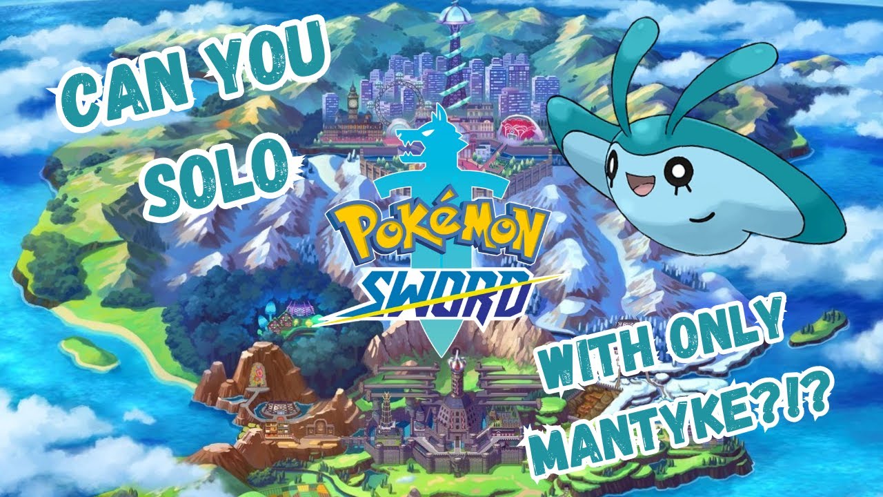 Live! Can Mantyke Solo Pokemon Sword?!? Part 4