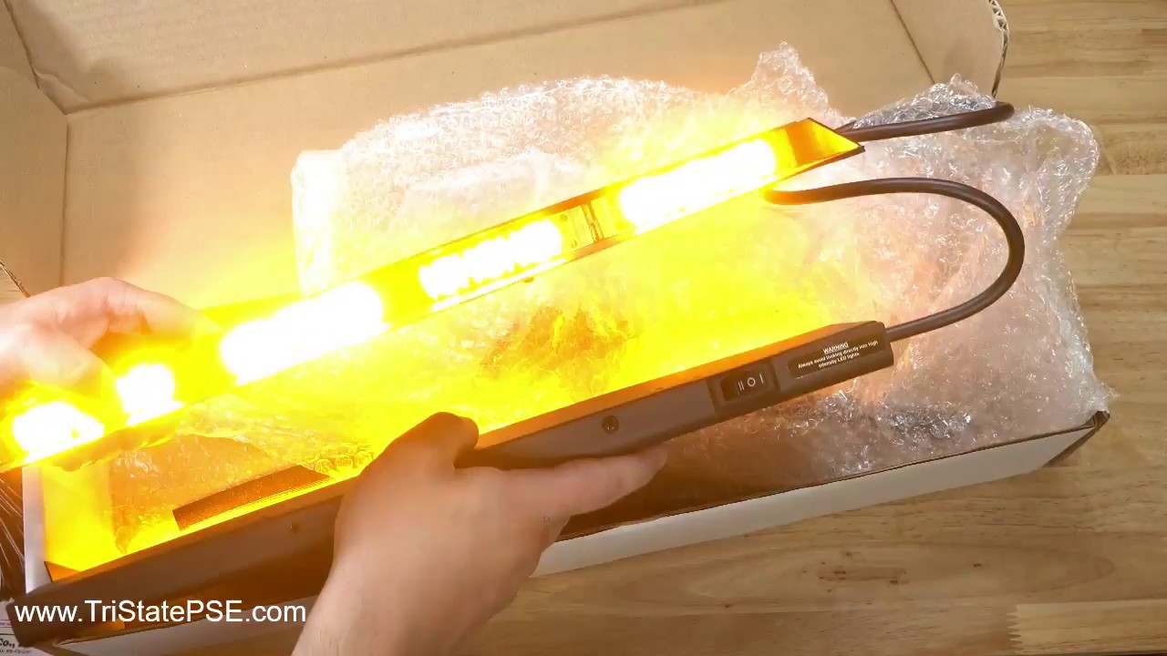 STAR Warning Systems ULB24 Interior Visor Light Bar | * Update *