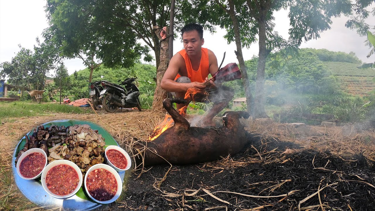 TIẾT CANH GÂU GÂU &  CẦY TƠ 5 MÓN | Nhịp Sống Thường Ngày