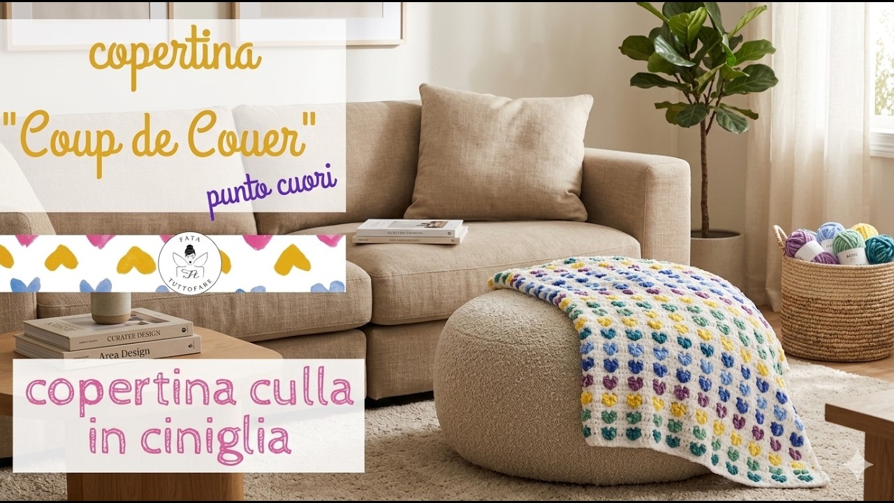 Tante coccole! Copertina in ciniglia 