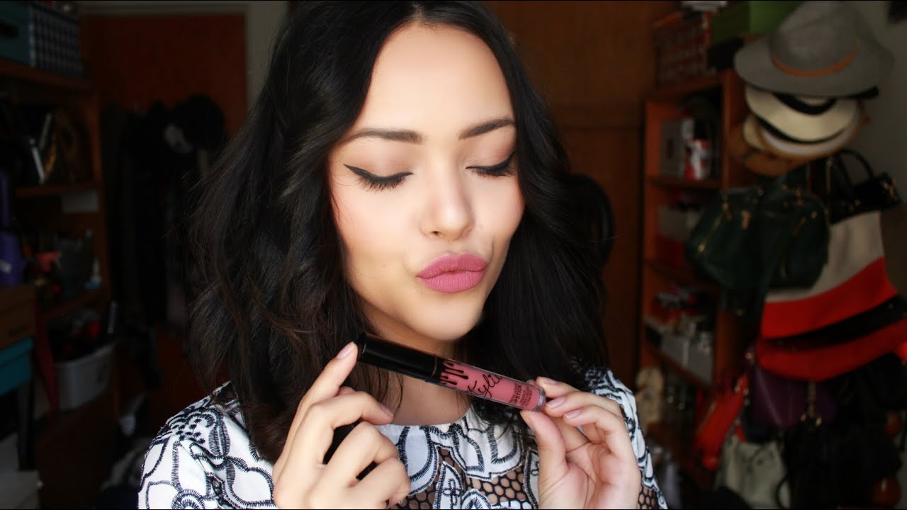 Instagram me hizo probarlo!!! Lip kit by Kylie Jenner ||| Lilia Cortés