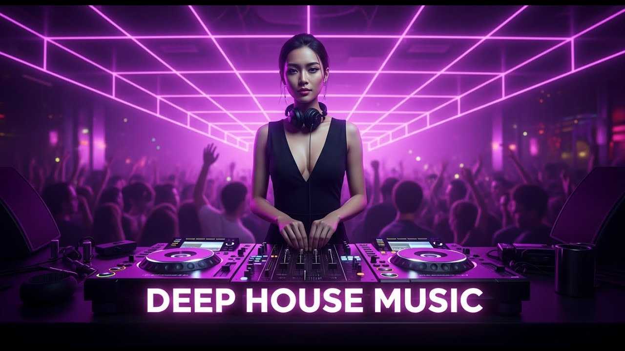 Deep House Dance Nights ⚡ Deep Bass Beats for Party Nights and Club Energy Groove