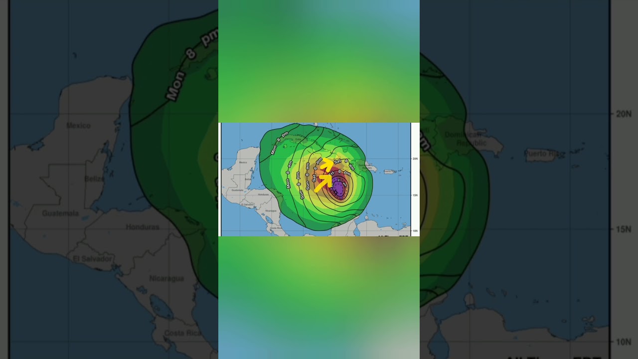 ⚠️ Hurricane Alert in Jamaica: Tropical Storm Melissa UPGRADED! #jamaicaweather #weather