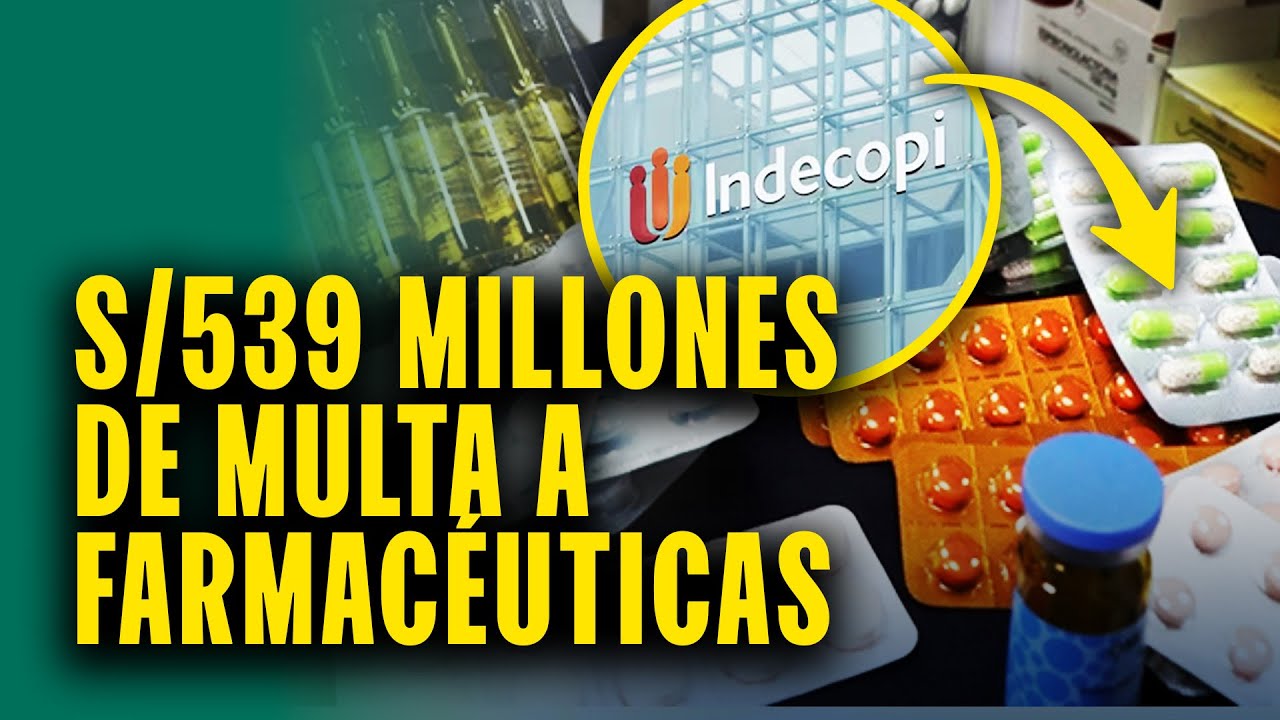 Indecopi multa a farmac&eacute;uticas con S/539 millones por encarecer precios al Estado