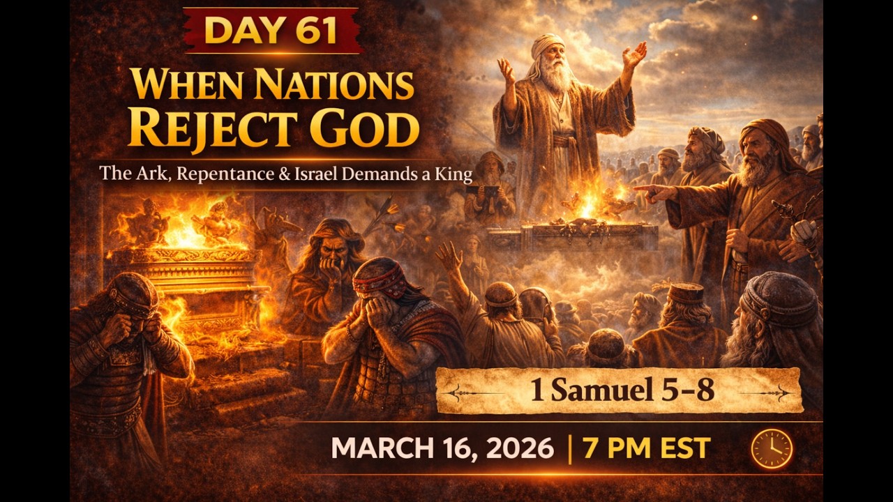 When Israel Rejects God’s Rule | The Ark, Repentance & A King Demanded (1 Samuel 5–8)
