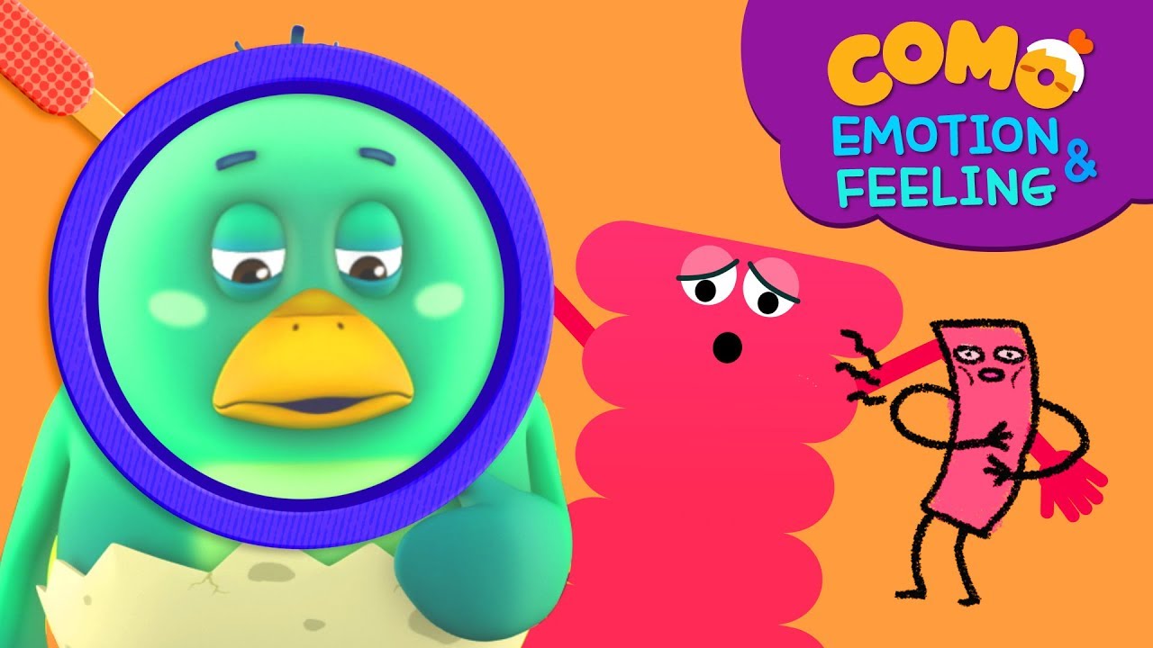 Emotion & Feeling with Como  | Learn emotion | Hungry | Cartoon video for kids | Como Kids TV