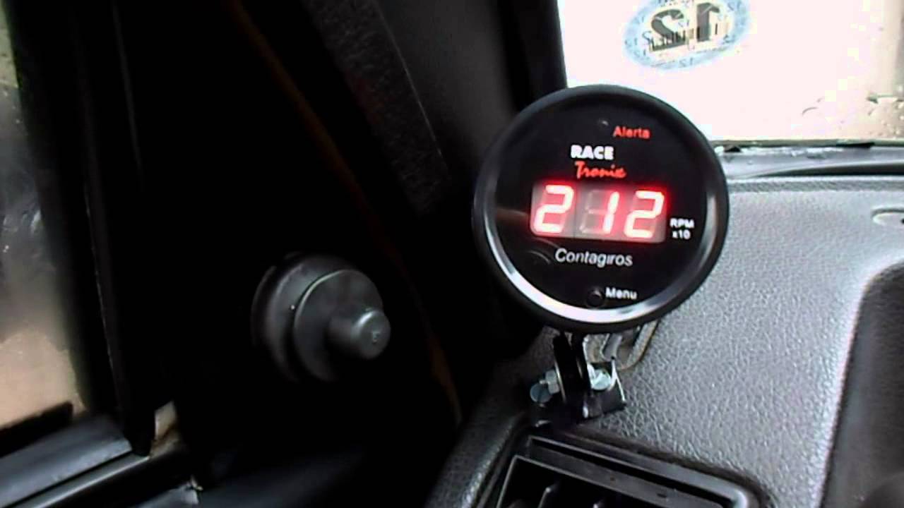 Fiat Uno S 1.3 - Conta giros Race Tronix
