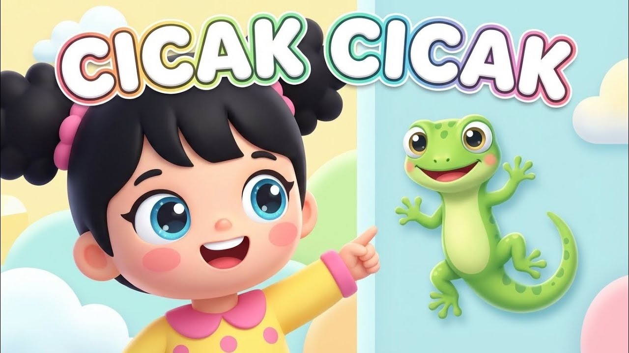 Cicak Cicak di Dinding 🦎 | Lagu Anak Indonesia | Sheza Kids Songs