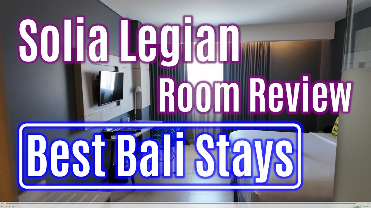 Solia Legian Bali Room Tour and Review. Best places to stay in Bali. 4K