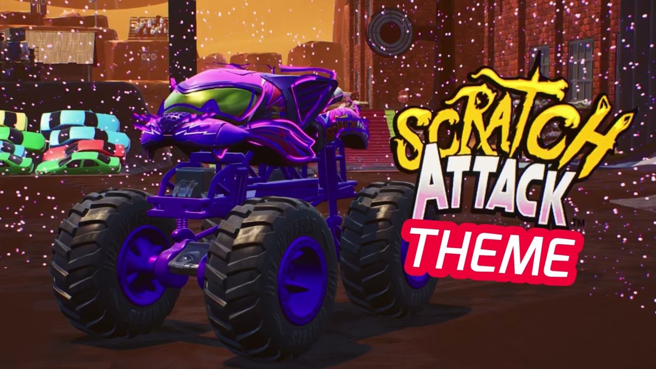 Hot Wheels Monster Trucks Stunt Mayhem: Scratch Attack Theme