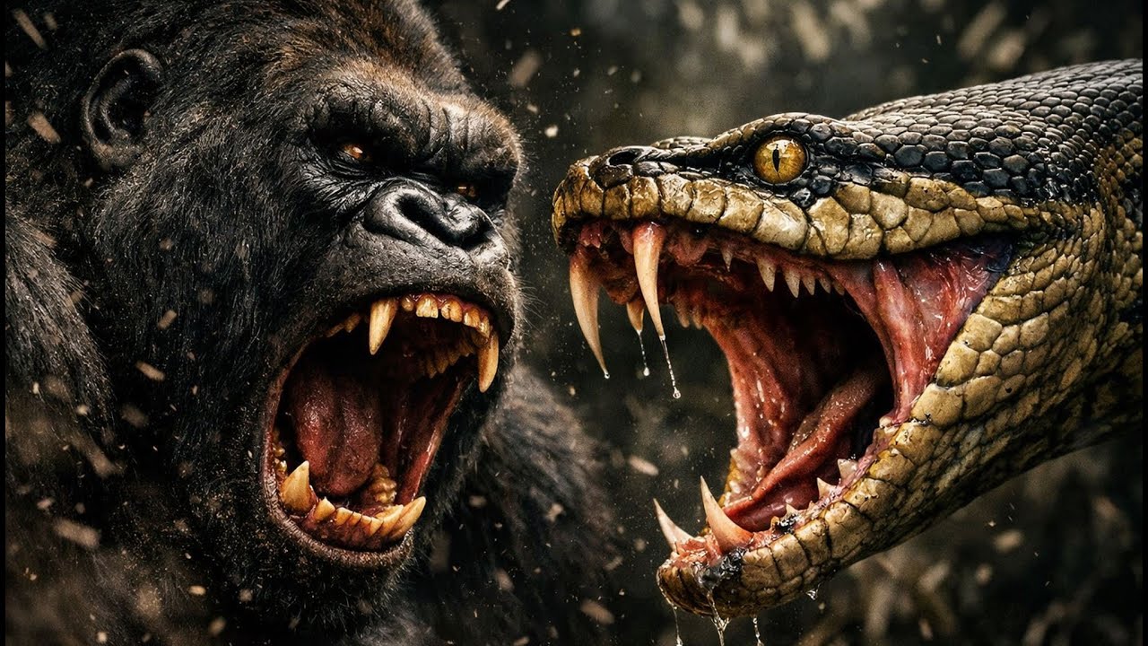 King Kong vs Titanoboa – The Jungle Chose Its True King