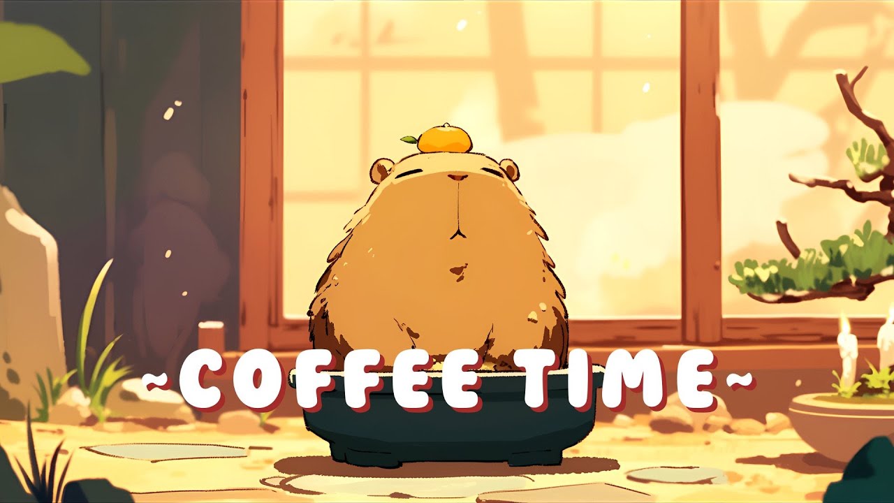 Capybara Lofi Collection - Chill Beats to Help You Relax ~ Soothing Ambiance ~ 🦫 🎵 🌙