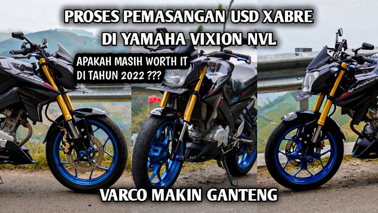Jadi Pengalaman Pasang Shock Up Side Down (USD) Xabre Di Motor Vixion NVL  || Aji MS