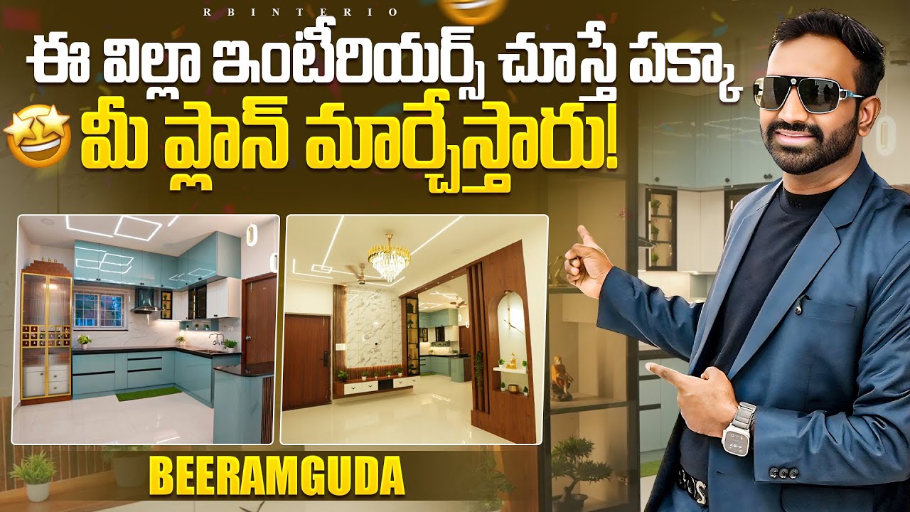 This Villa Interiors Will Totally Change Your Plans! 🤯 | 3BHK Villa Tour | Knightwoods Beeramguda