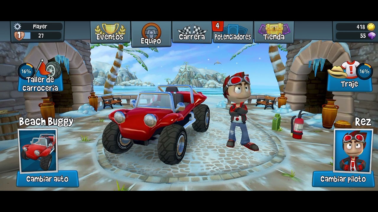 Estube en beach buggy racing 2 una gran experiencia!!