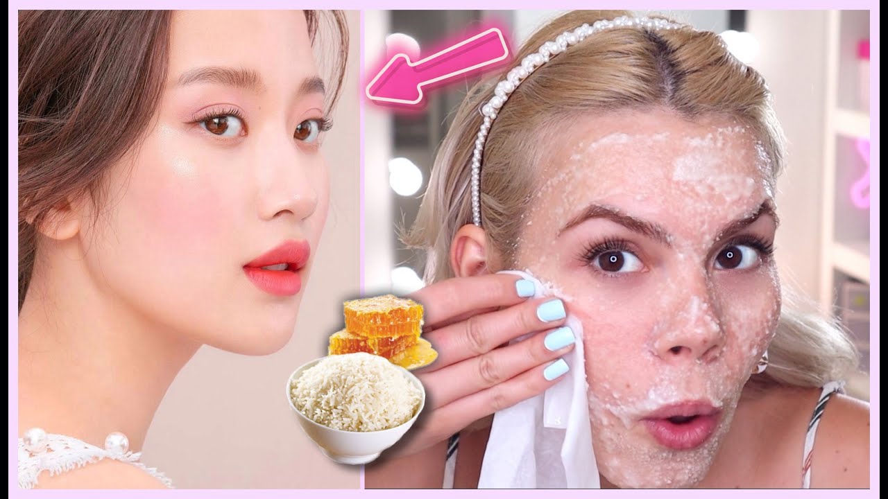 Mascarilla De Arroz COREANA Para La Cara ► ES IMPRESIONANTE!! 😱 | Maina