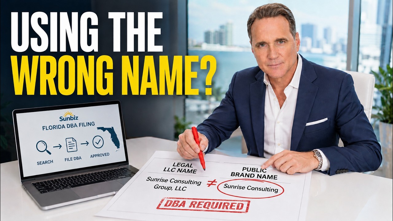 Florida DBA: When You MUST Register a Fictitious Name (Step-by-Step)