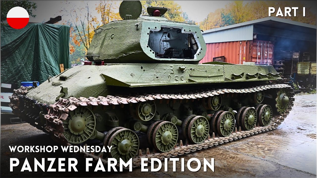 СРЕДА: Курт и Бо посещают PANZER FARM! В программе: StuG World, SdKfz 250, T34 и JS2 Ride.