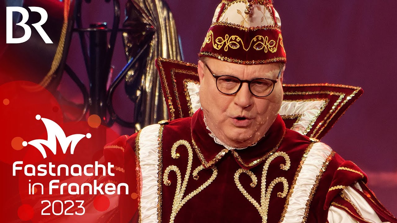 Peter Kuhn, der Faschingsprinz | Fastnacht in Franken 2023 | BR