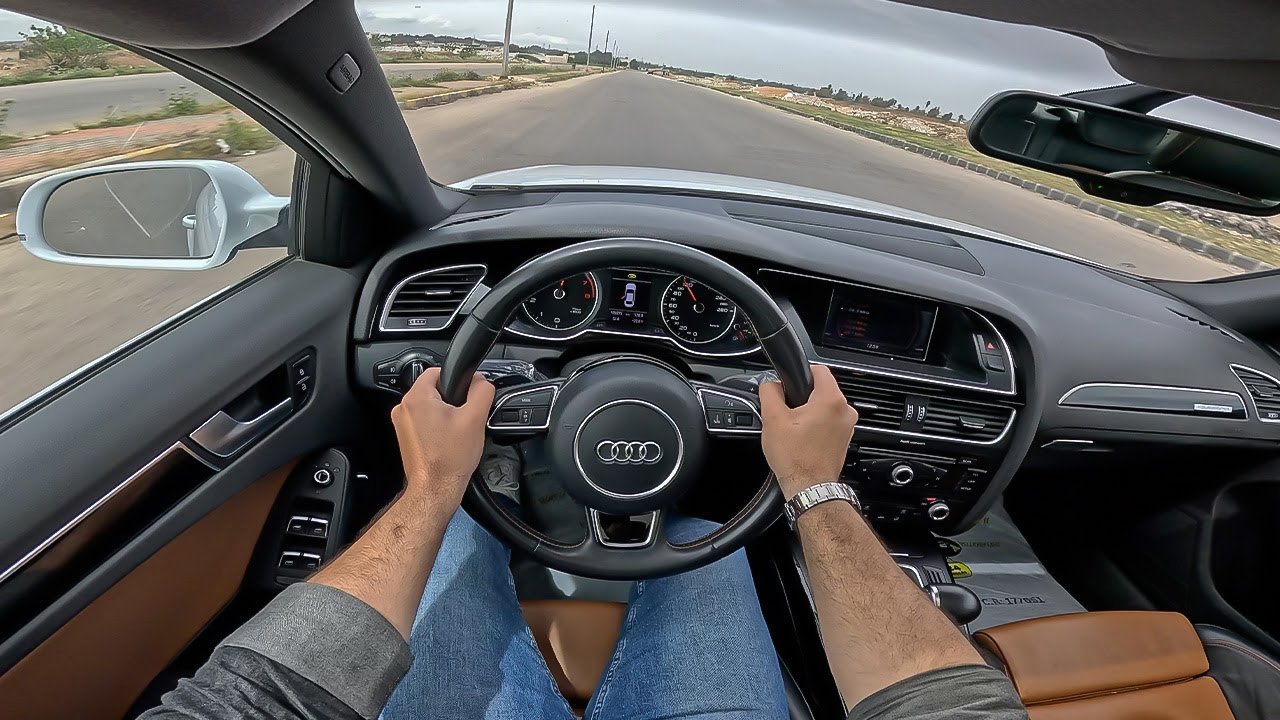 2015 Audi A4 Quattro S-Line POV Drive | 0-100 Acceleration, Handling & Sound Test