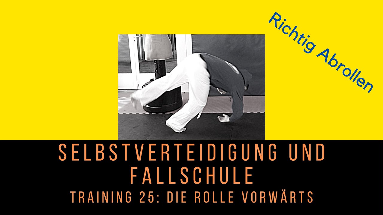 Kickboxen Training | Fallschule | Falltechniken Teil 1| Richtig Abrollen