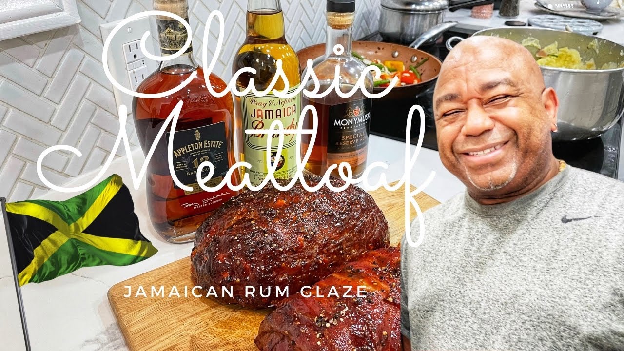🇨🇦🇯🇲 Classic Meatloaf Recipe with Jamaican Rum Glaze/Nino and Lo 👨🏾‍🍳