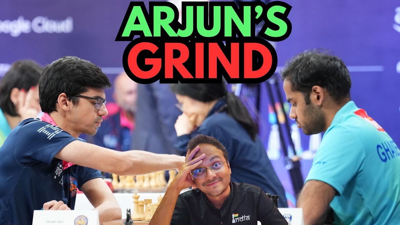 Anish Giri couldn't believe how Arjun Erigaisi ground him down here | Global Chess League 2025