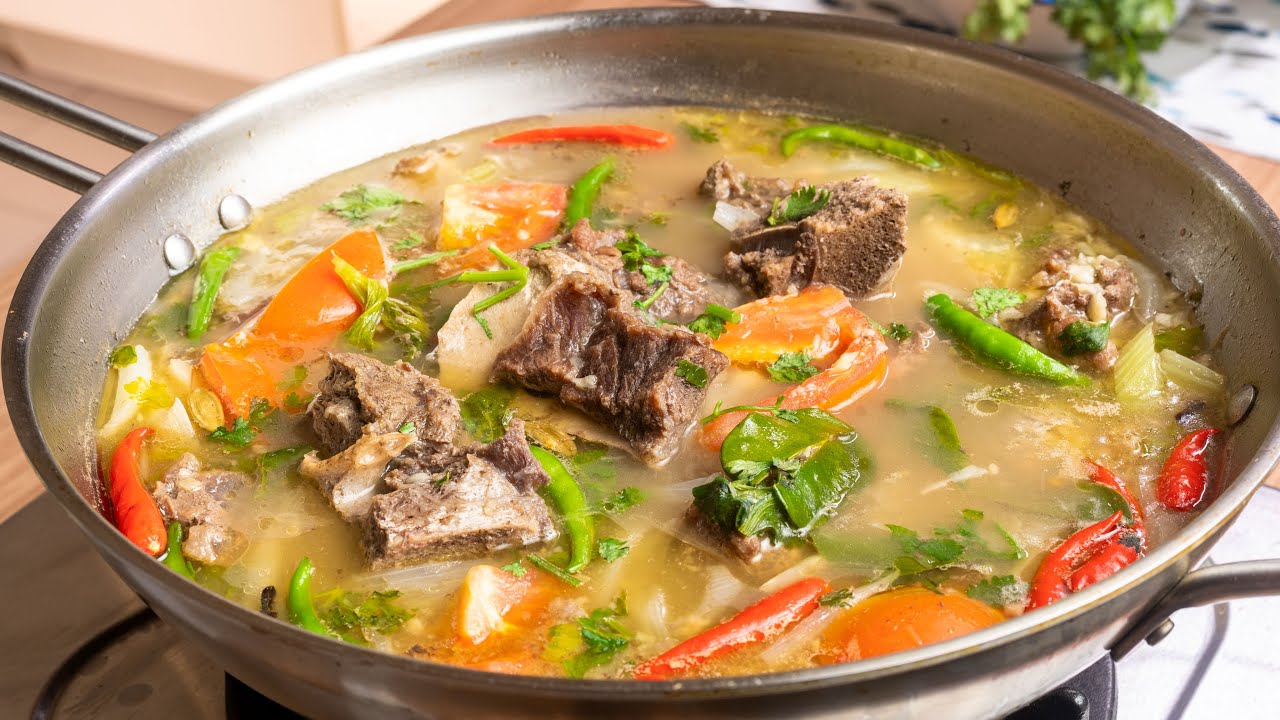 Sup Tulang Thai, pedas memikat selera