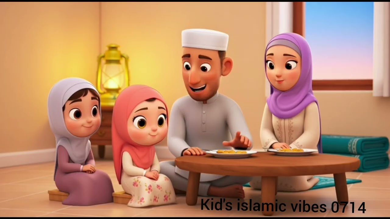 #Ramdan ka pehla Roja #kid's islamic vibes 0714 ##Ramdan kareem