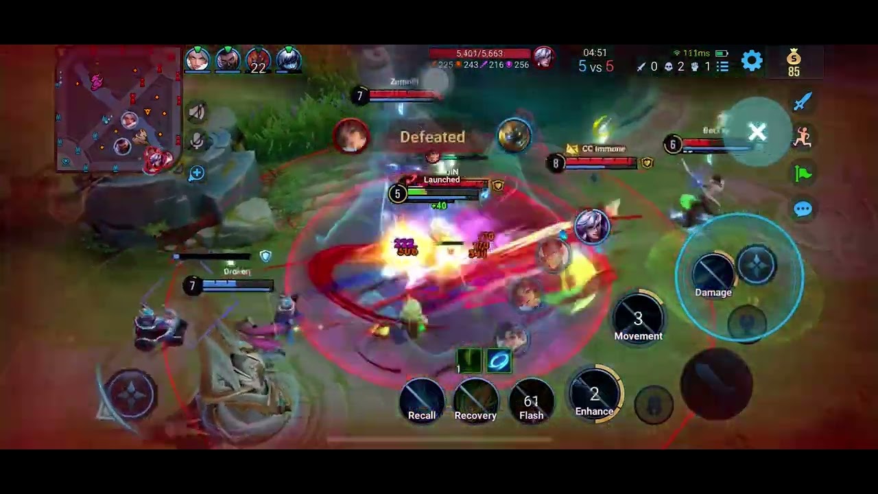 New hero Flowborn vs Flowborn in Rank Game Gold Tier  |  HOK