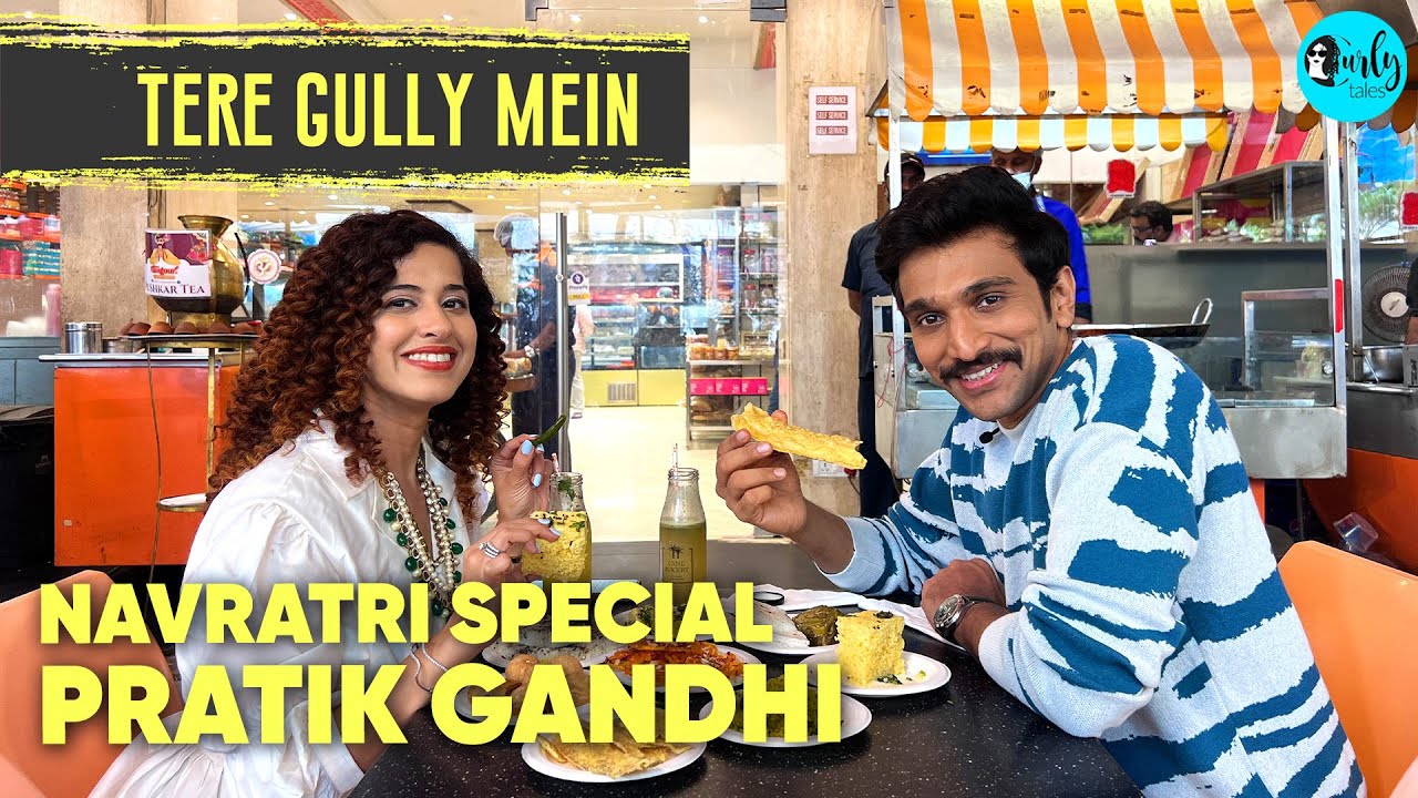 Navratri Special With Pratik Gandhi In Juhu | Tere Gully Mein Ep 26 | Curly Tales