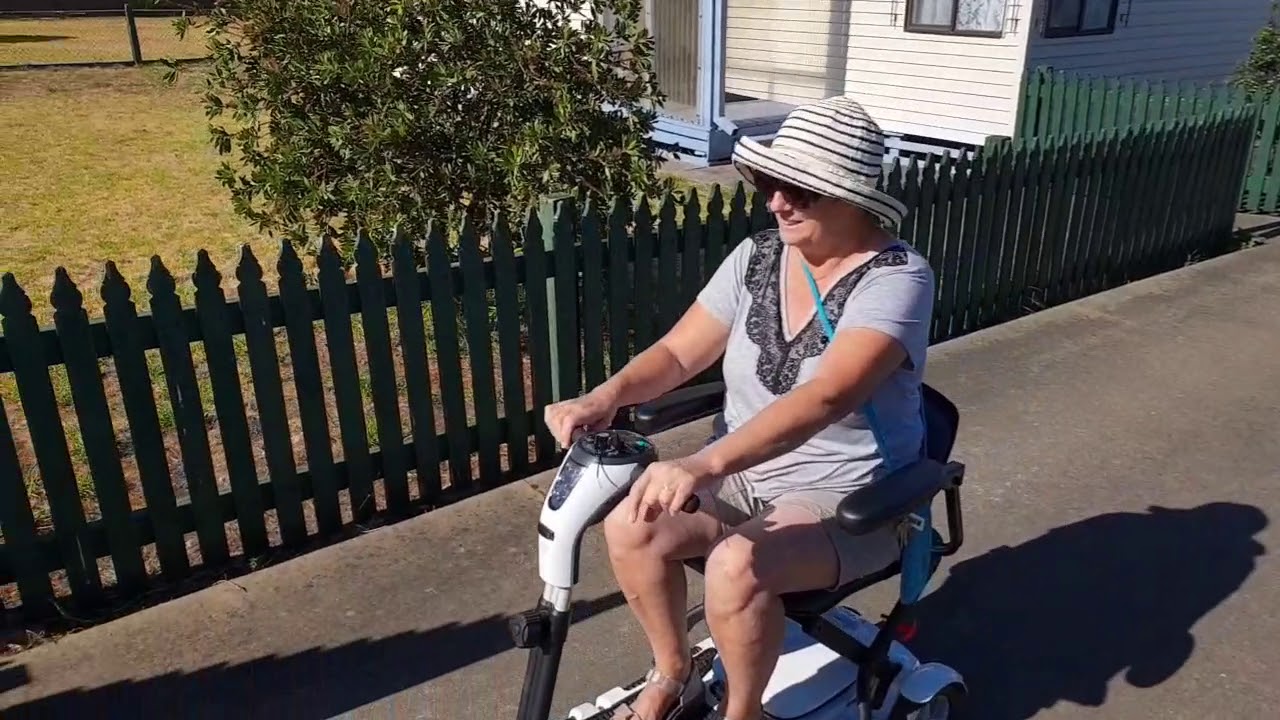 S19 Quest Mobility Scooter First Ride