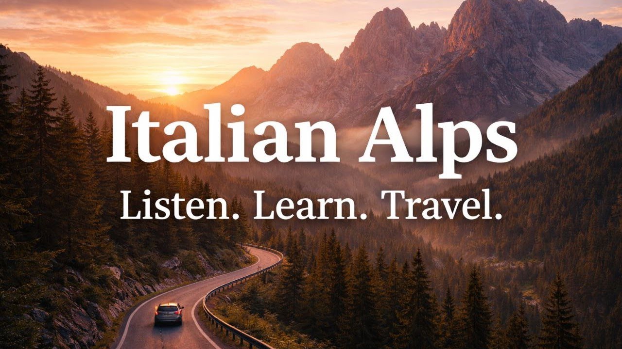 You Are There: Italian Alps. A Calm Drive Through Mountains | Slow Travel