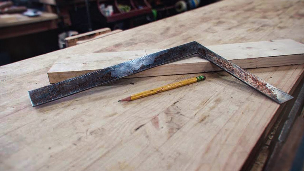 From Rusty to Restored: Reviving a Vintage Framing Angle Tool! Watch the Transformation!