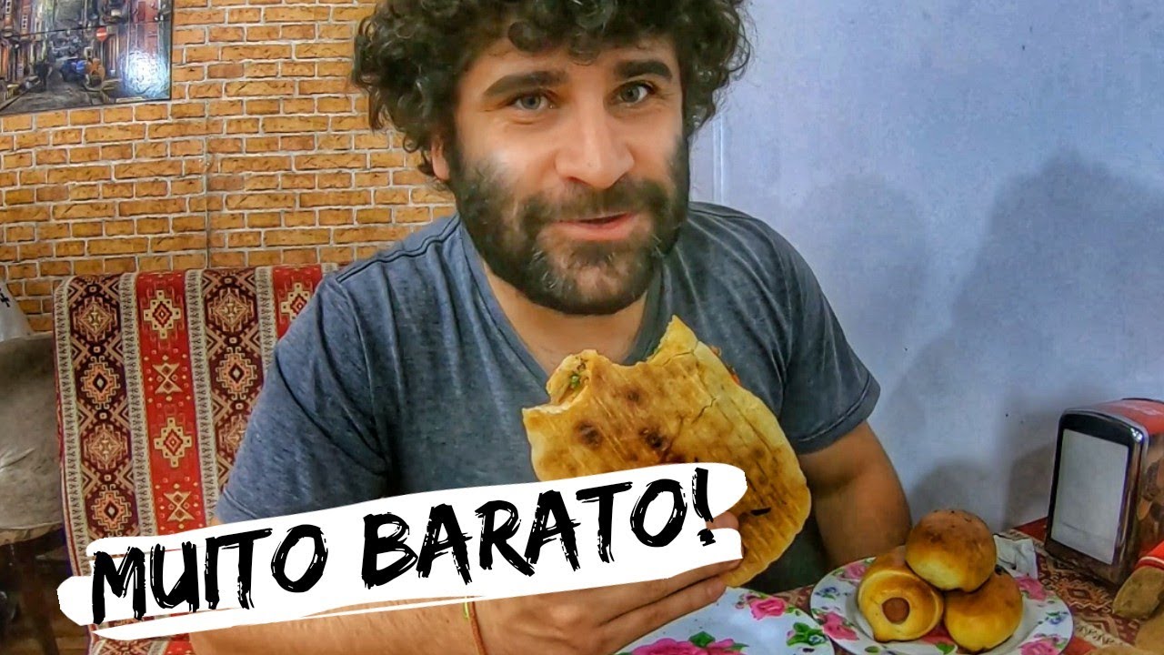 PROVANDO COMIDAS TÍPICAS DO AZERBAIJÃO