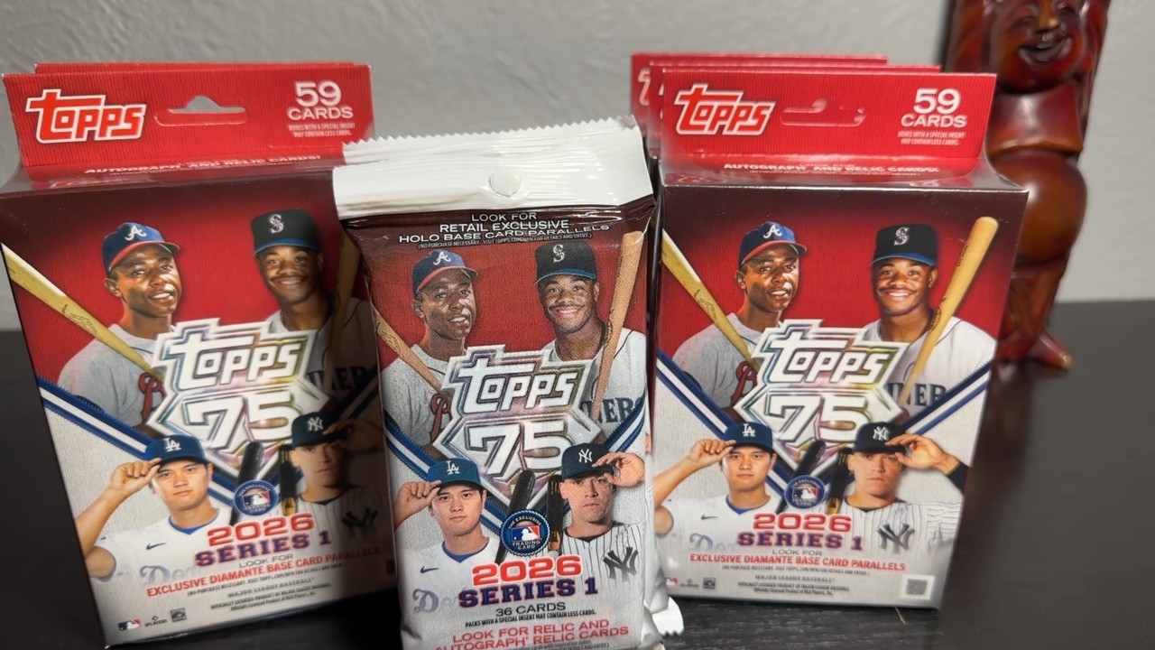 Это доказывает, что покупка бейсбольных карточек Topps 2026 Series 1 на 100 долларов может быть в...