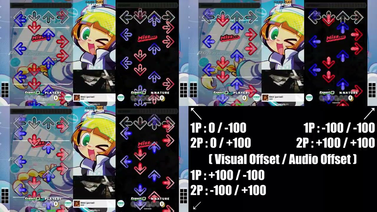 【DDR WORLD】 Offset Test video