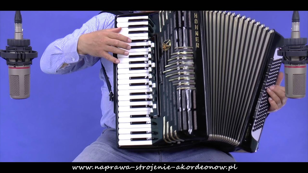 The Godfather song - akordeon Hohner Imperator V Musette - test po naprawie i strojeniu