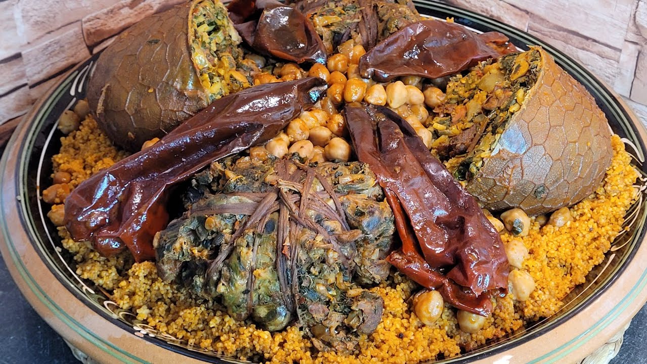كسكسي تونسي بالعصبان زمني من قاع الخابية من شهيوات رمضان