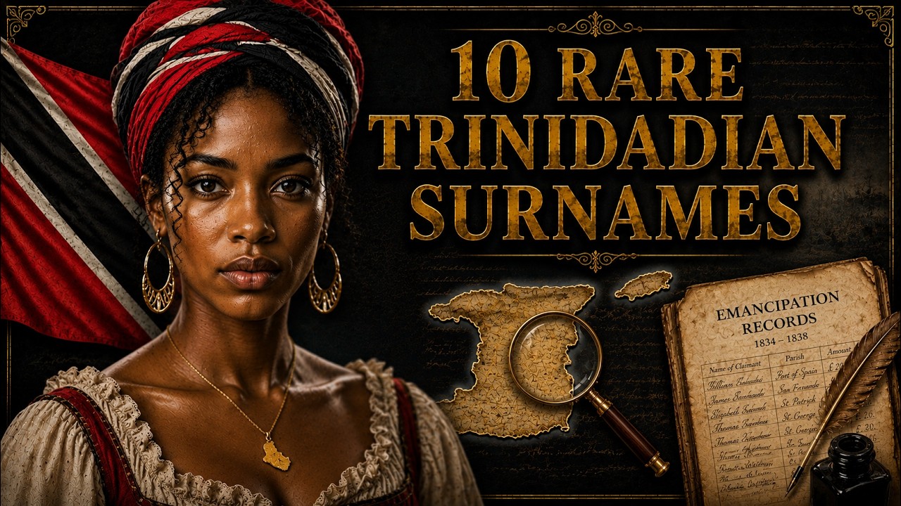10 Rare Trinidadian Surnames That Reveal Your Ancestor Was Free Before Emancipation