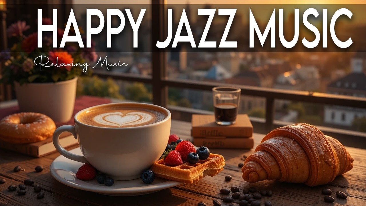 Happy Jazz Music ☕ Bossa Nova background for Studying, Working & Relaxing