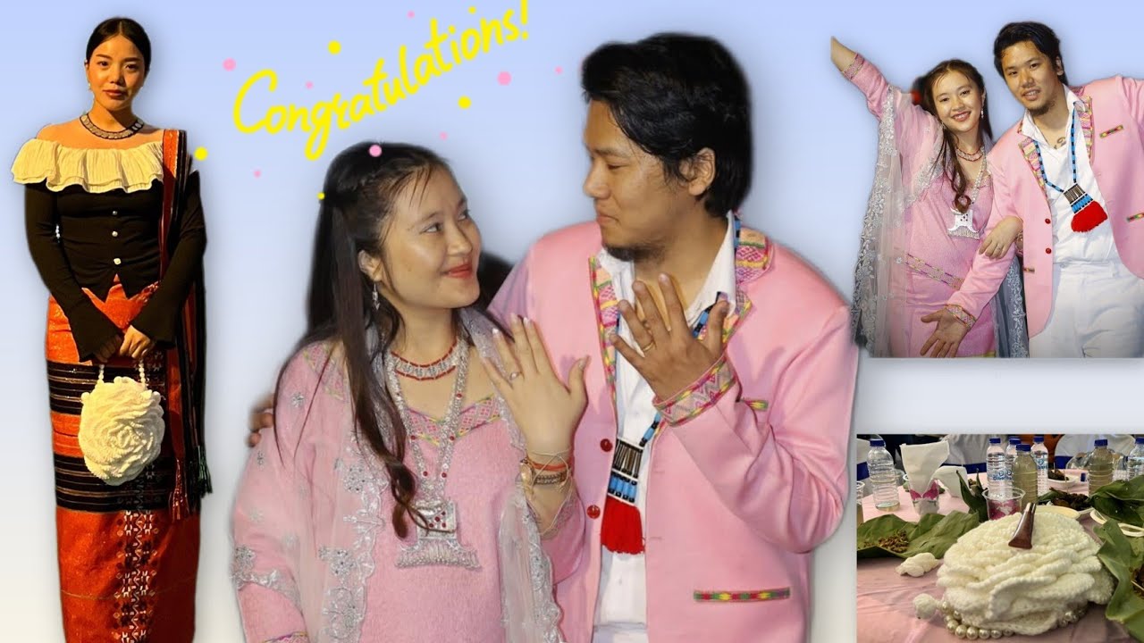 Lenzing & Mamung ki wedding reception | Finally they both are officially married🔐🧿