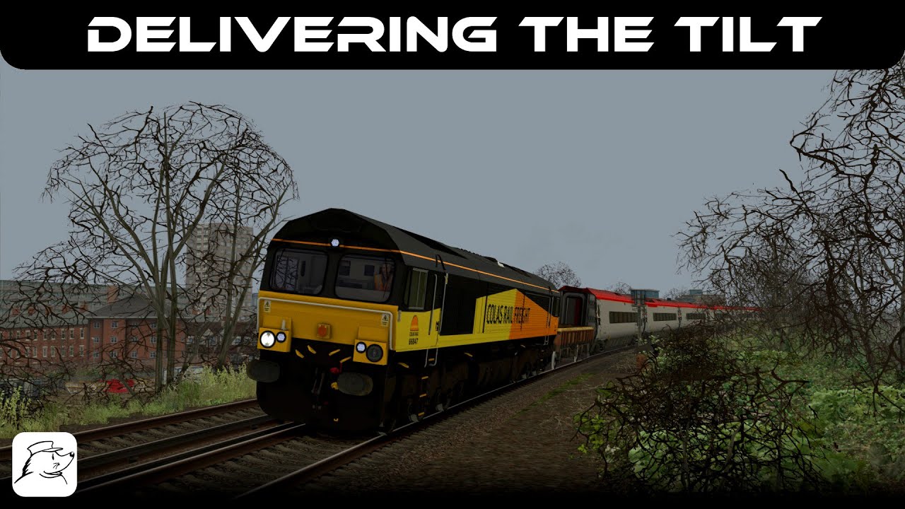 Наклоняем! | BR Class 66 | Chatham Main Line