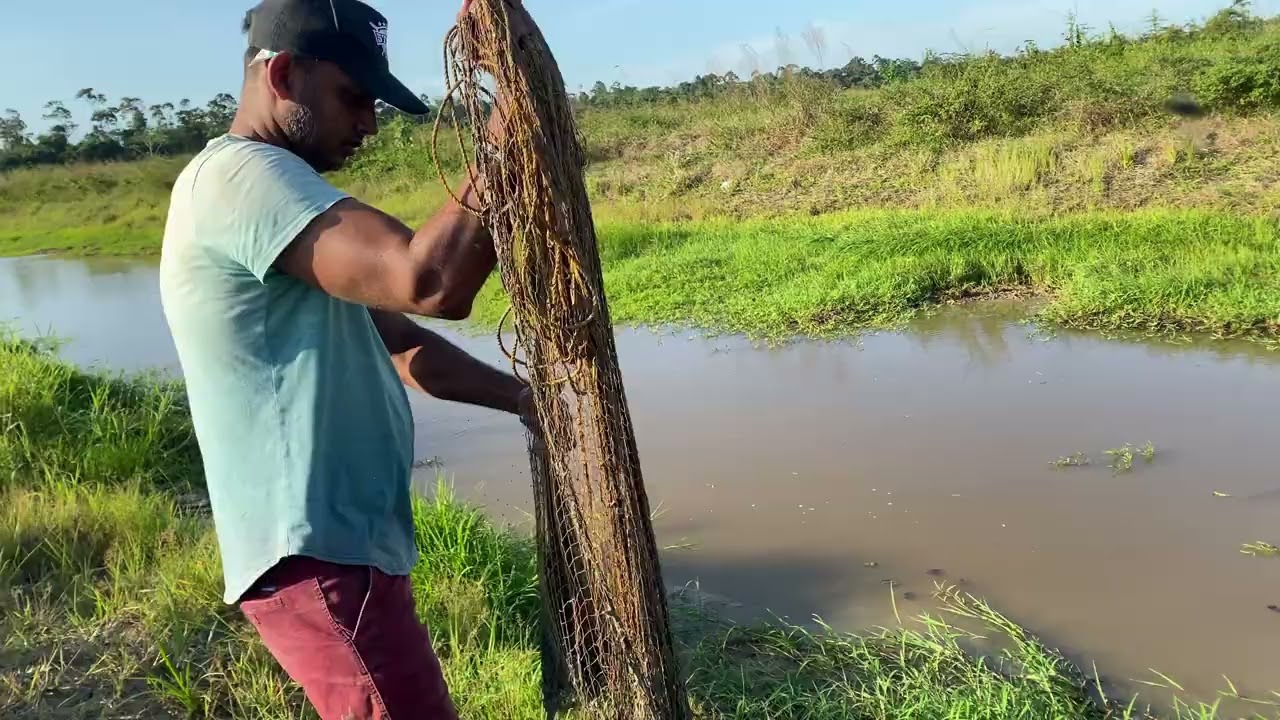 First time catching Hassa on a fishing trip #guyana