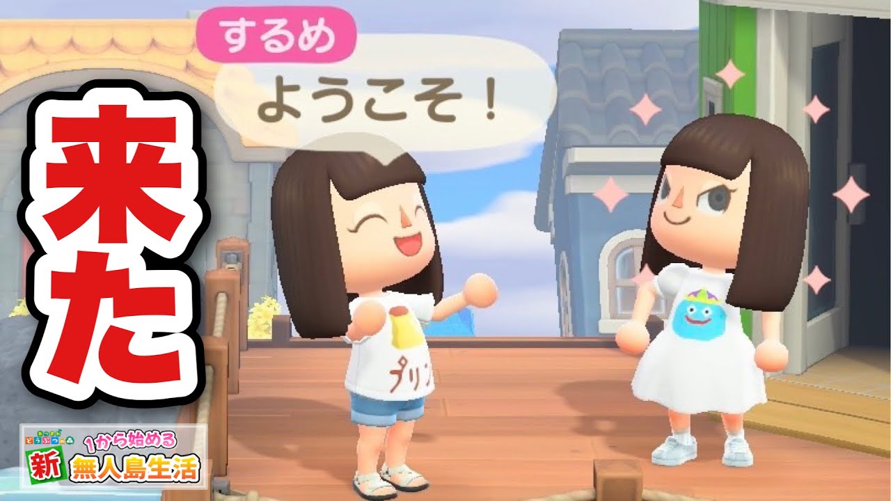【あつ森】ついに2人が出会いました #57【あつまれどうぶつの森】