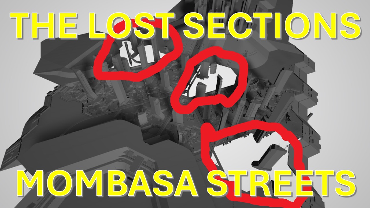 Halo 3 ODST - The Lost Sections of New Mombasa Rediscovered