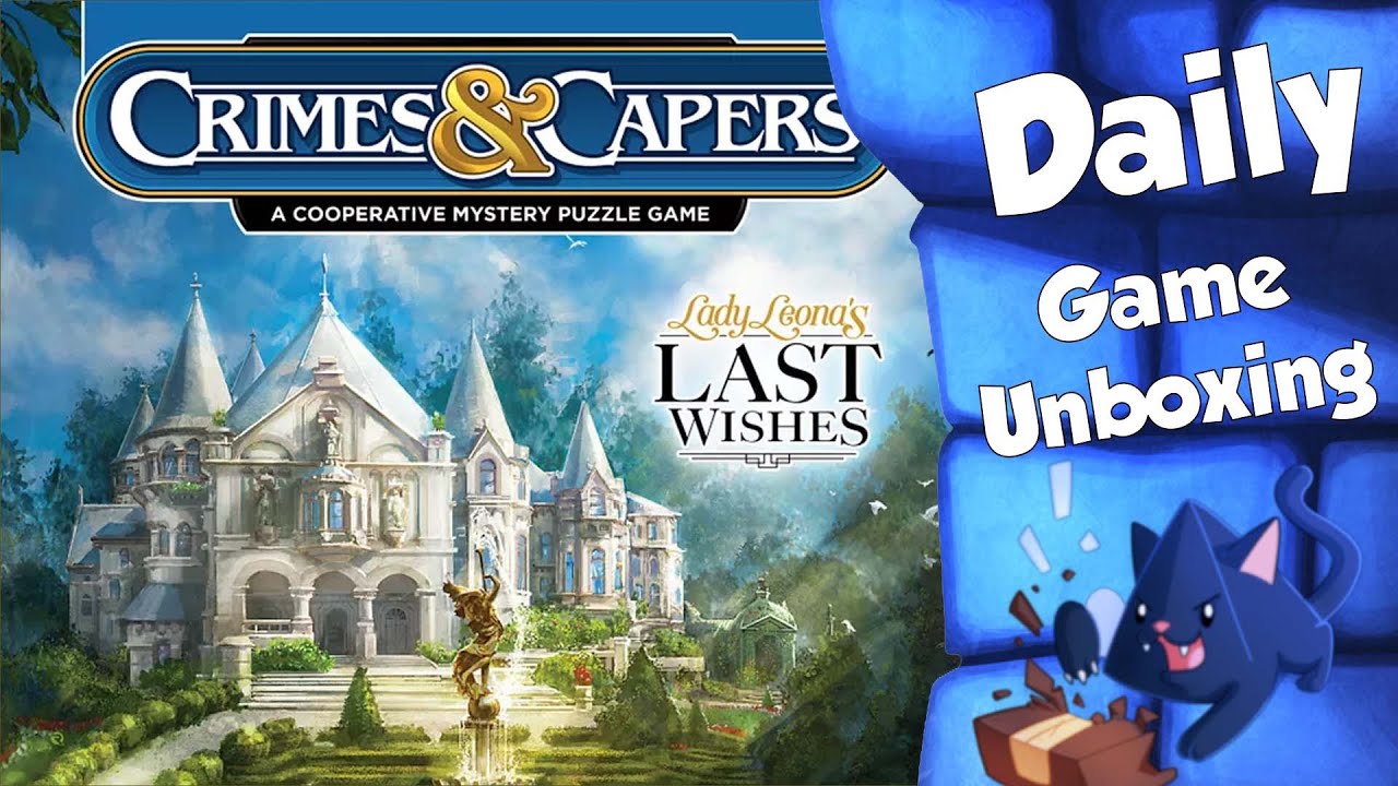 Crimes & Capers - Daily Game Unboxing