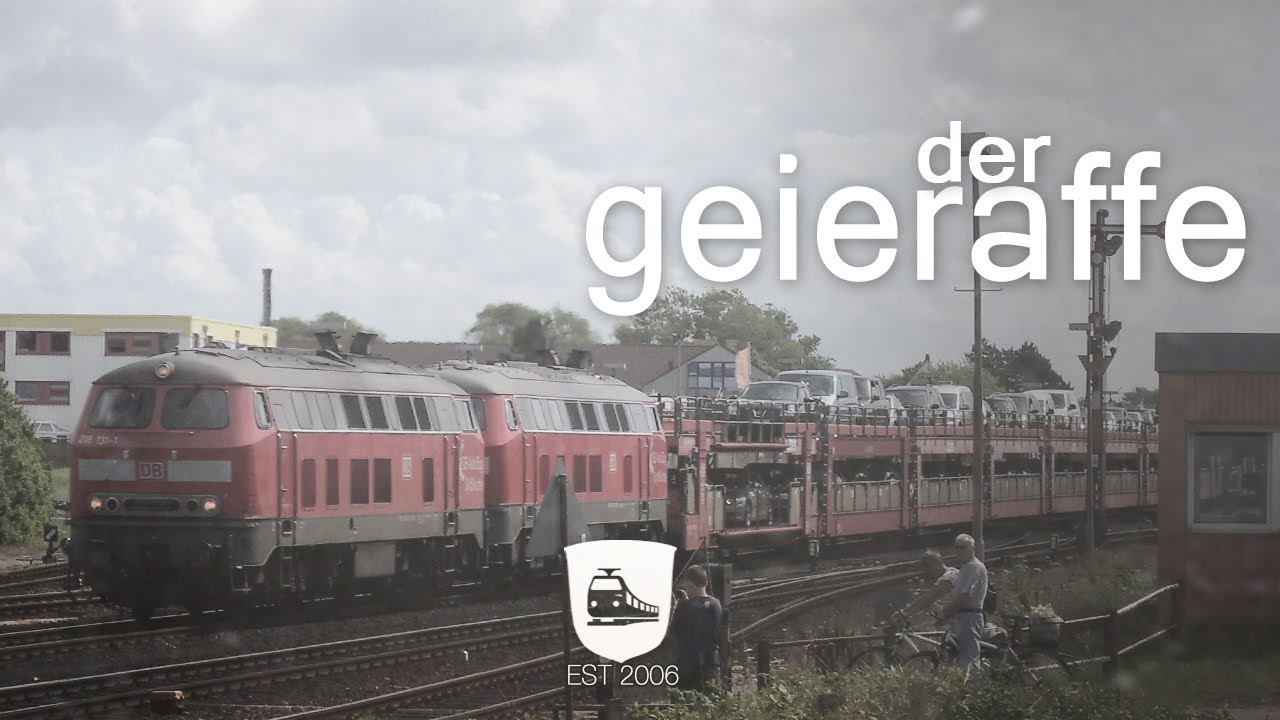 DB Autozug Syltshuttle rangiert auf Sylt!