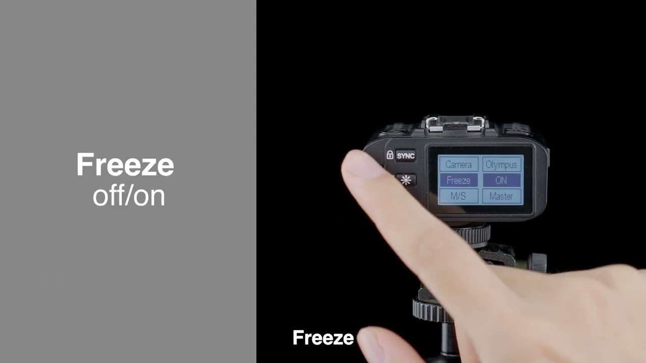 JINBEI TR-Q6II Trigger--Operation tutorial